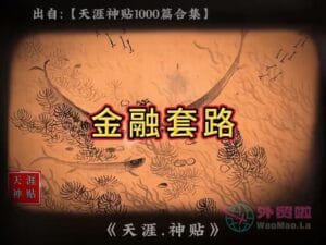 《金融套路》天涯神贴绝版视频合集161在线观看-外贸啦