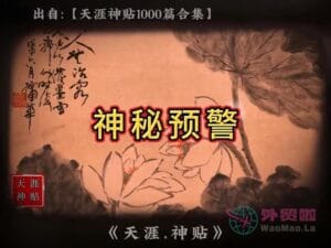 《神秘预警》天涯神贴绝版视频合集132在线观看-外贸啦