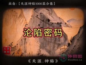 《沦陷密码》天涯神贴绝版视频合集119在线观看-外贸啦