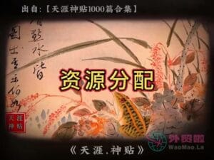 《资源分配》天涯神贴绝版视频合集103在线观看-外贸啦