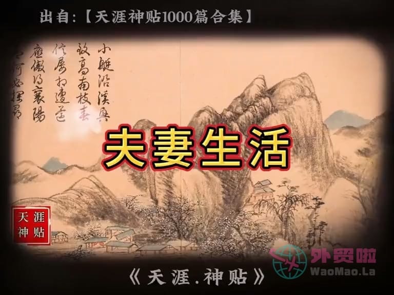 《夫妻生活》天涯神贴绝版视频合集155在线观看-外贸啦